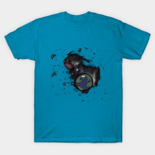 Spiraling Galaxy T-Shirt